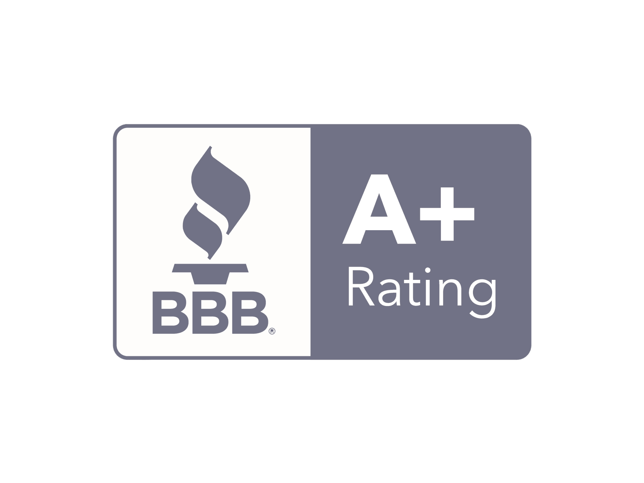 Better Business Bureau A+ Rating Logo